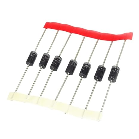 Diodo de supresión transitoria TVS 1.5KE400A 400V 1500W Unidireccional DO-201AD