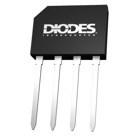 Rectificador en Puente KBP04G 1.5A 400V - Diodes Incorporated