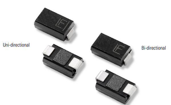 Diodo TVS Bidireccional 26 V 400 W Serie SMAJ – Littelfuse