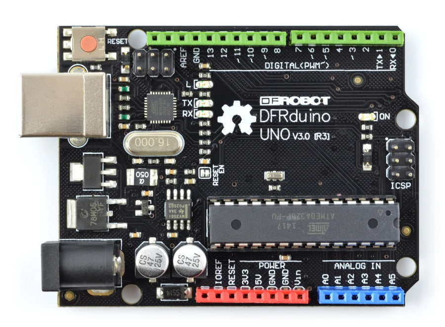 DFRduino Uno V3.0 ATmega328P – Compatible Arduino R3 | DFRobot