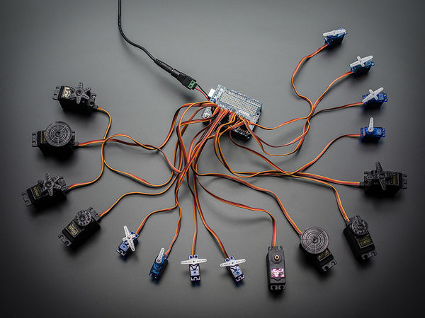 Controlador de Motor - PCA9685 Servo Shield 16-Channel 12-bit PWM I2C