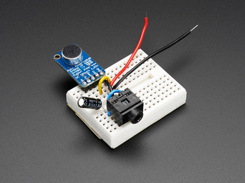 Adafruit 1713 – Amplificador de Micrófono Electret MAX9814 con AGC