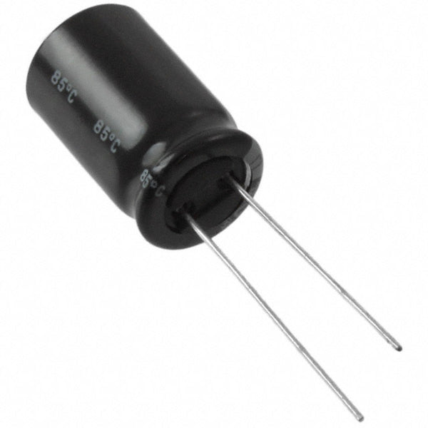 Capacitor Electrolítico Rubycon PK 2200 µF 25 V (25PK2200MEFC12.5X20) – Uso General, Radial, 2000 horas.