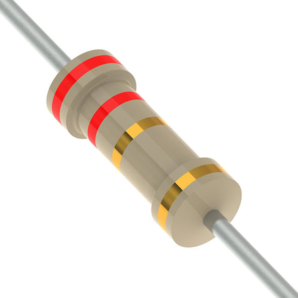 Resistencias de Película de Carbono 1/2W ±5% Axiales – Serie CFR | YAGEO RS150