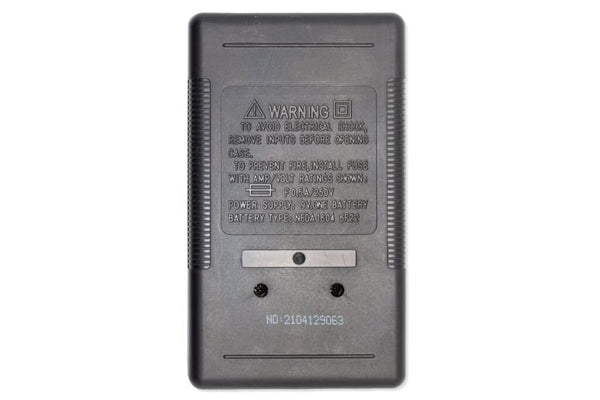 Multímetro Digital - Soldered (1kV DC / 750V AC, 10A)