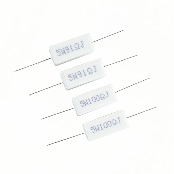 Resistencia Cementada Cerámica 5W ±5% de Potencia