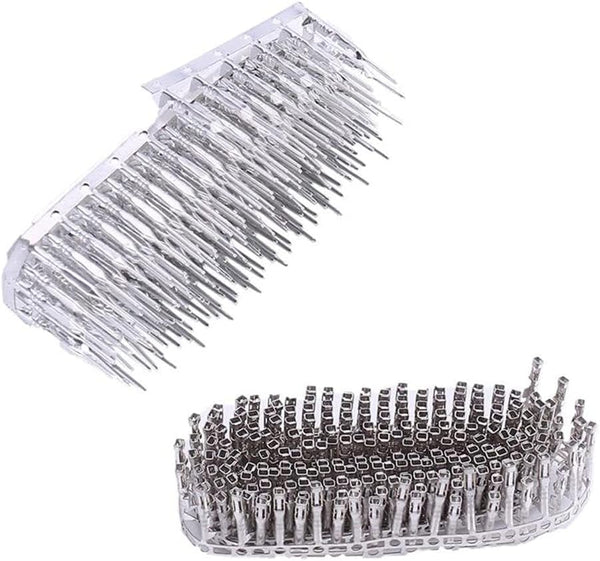 Terminal Dupont 2.54mm Crimp 18–24AWG Macho / Hembra para Conectores Jumper