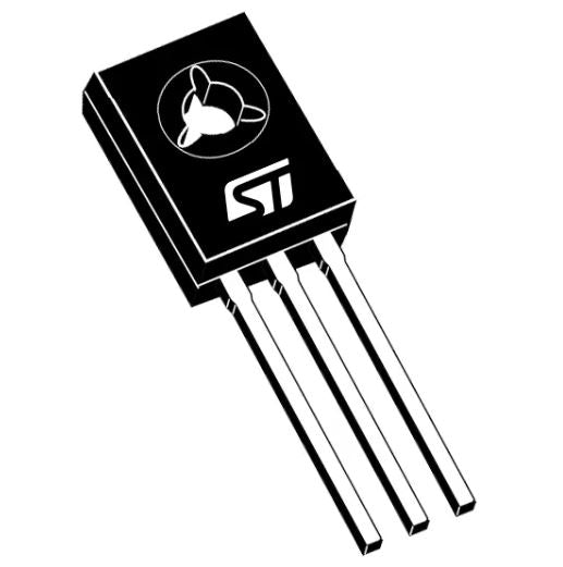 Transistor NPN BD135 45 V 1.5 A SOT-32 – STMicroelectronics