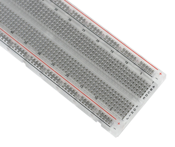 BB830T Protoboard 830 Puntos Plug‑In ABS 165x54mm - BusBoard