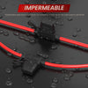 DaierTek Portafusibles en línea 12 AWG impermeable ATO/ATC 12V