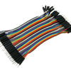 Kit de Cables de Puente 28 AWG 100 mm Male/Female Multicolor - BusBoard