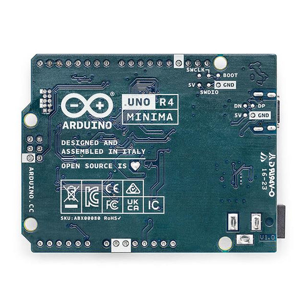 Arduino UNO R4 Minima ABX00080 – Placa de Desarrollo ARM Cortex-M4 de 32 bits