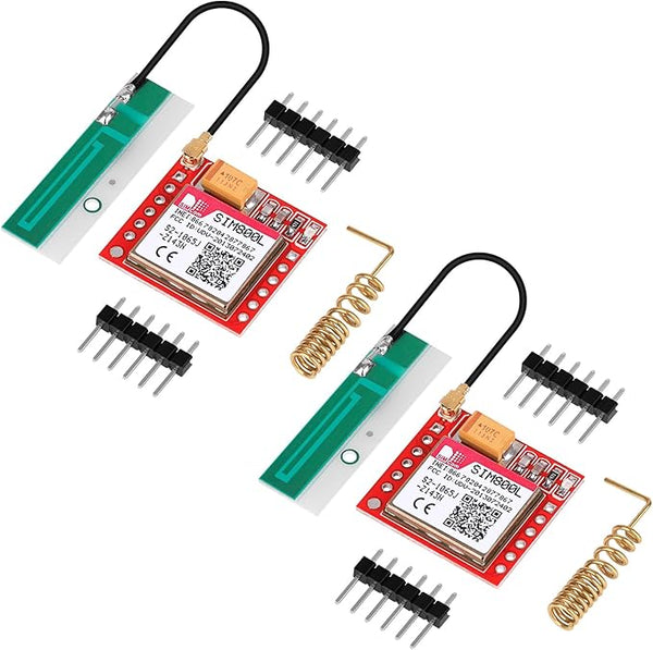 Módulo SIM800L GPRS/GSM 4‑Band con Antena y UART TTL