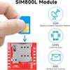 Módulo SIM800L GPRS/GSM 4‑Band con Antena y UART TTL