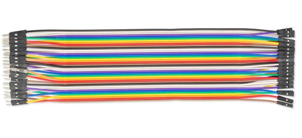 Cables Jumper 15 cm Male/Female – Soldered