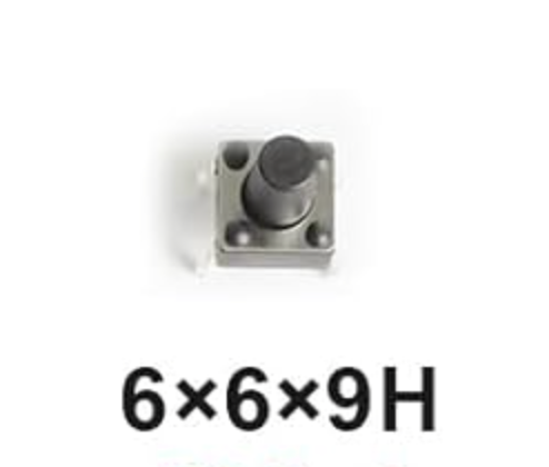 Botón Táctil 6x6x9H - QTEATAK