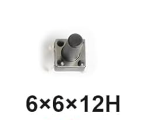 Botón Táctil 6x6x12H - QTEATAK