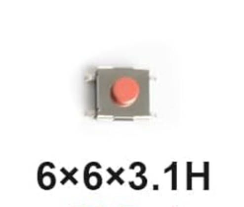 Botón Táctil 6x6x3.1H - QTEATAK