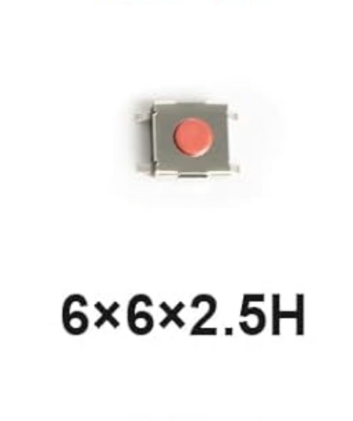 Botón Táctil 6x6x2.5H - QTEATAK