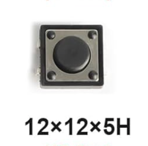 Botón Táctil 12x12x5H - QTEATAK