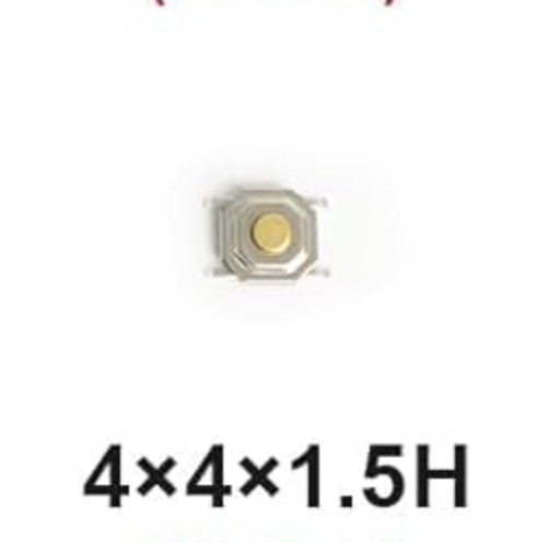 Botón Táctil 4x4x1.5H - QTEATAK