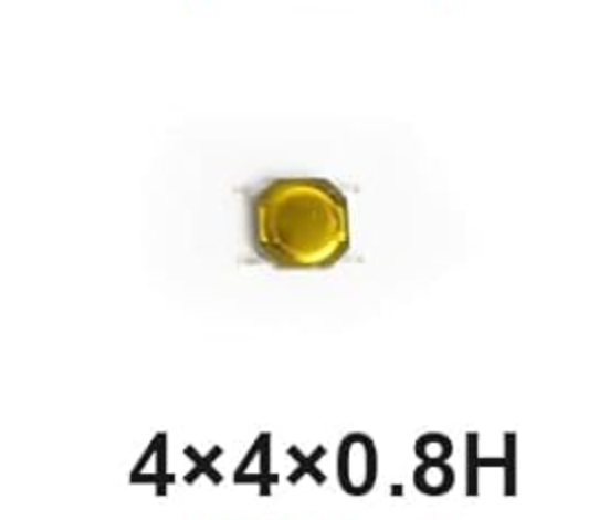 Botón Táctil 4x4x0.8H - QTEATAK