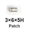 Botón Táctil 3x6x5H Patch- QTEATAK