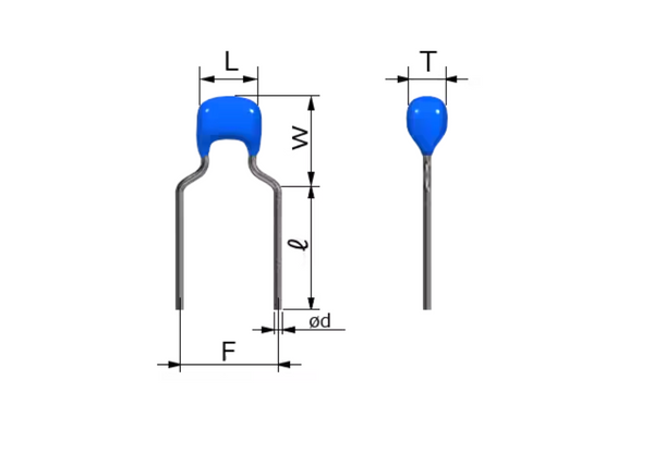 Capacitor Cerámico TDK FG 22 nF 250 V X7R Radial – Clase 2