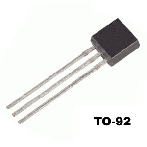 Transistor NPN PN2222A TO-92-3 - Rectron