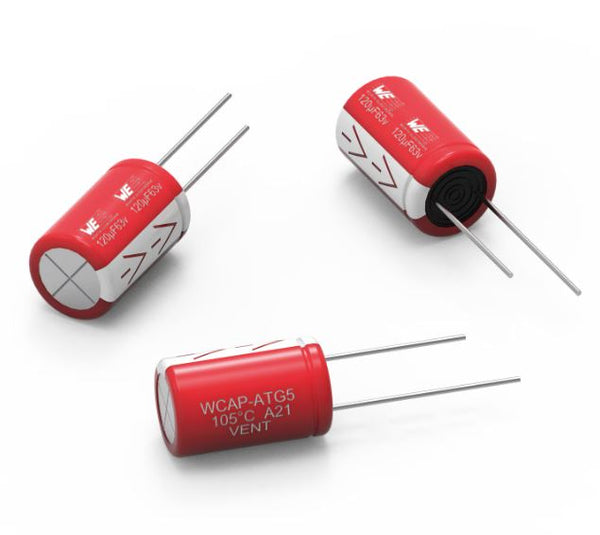 Capacitor Electrolítico de aluminio - plomo radial WCAP-ATG5 4.7 uF 25V 20% Radial
