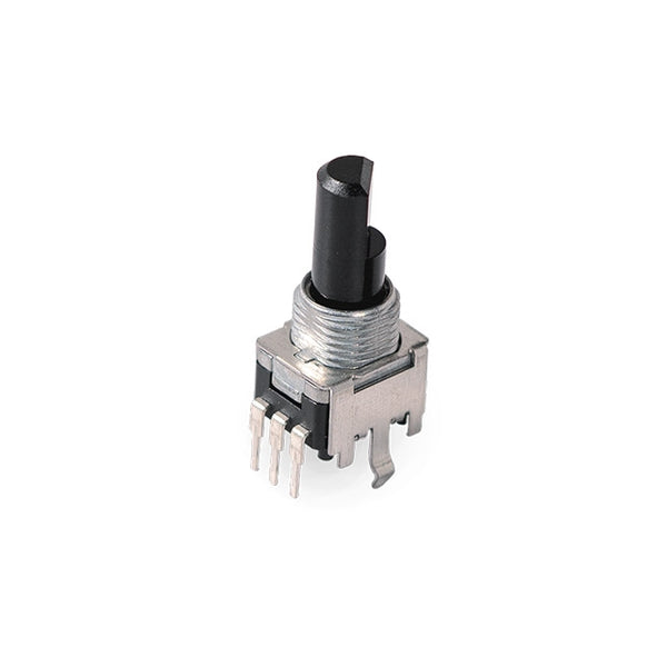 Potenciómetro rotatorio Through Hole panel 9 mm 100 kΩ 280° – Carbono