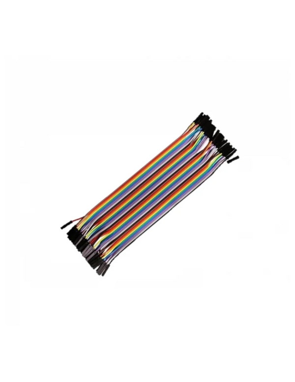 Cables de Puente 28 AWG 100 mm Male/Female Multicolor - BusBoard