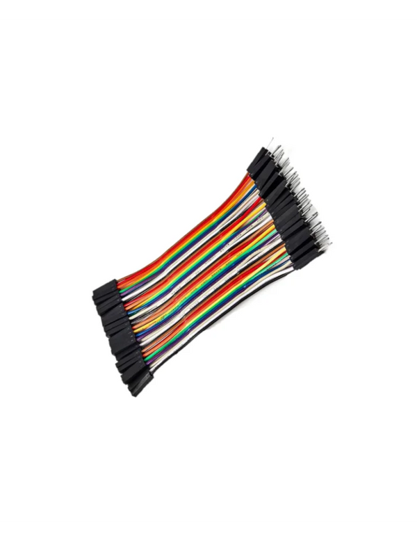 Cables de Puente 28 AWG 100 mm Male/Female Multicolor - BusBoard