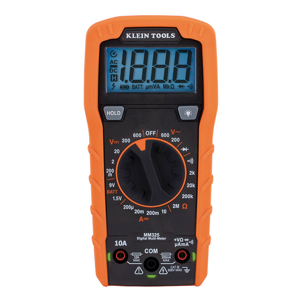 Multímetro Digital MM325 (DMM) CAT III 600V – Klein Tools