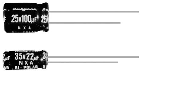Condensador Electrolítico Bi-Polar Rubycon 16NXA47MEFC5X11 47 µF 16 V Radial